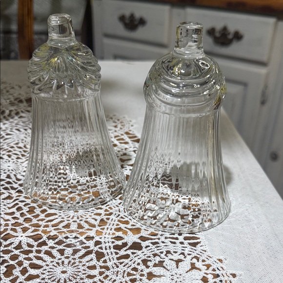 Vintage clear glass home interiors candle holder Homco Renaissance Peg Cup - Picture 3 of 5